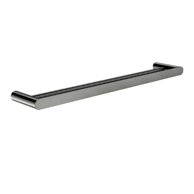 Meir Curvaé Double Towel Rail 600mm Shadow