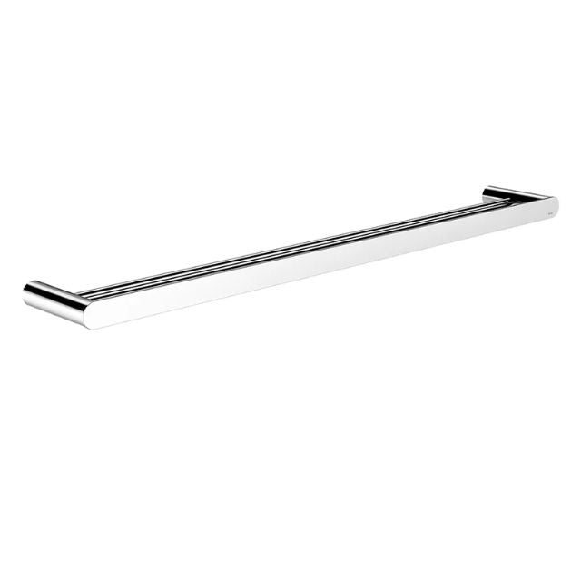 Meir Curvaé Double Towel Rail 800mm Chrome