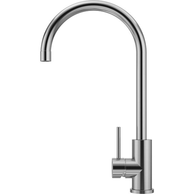 Meir Outdoor Round Kitchen Mixer Stainless Steel