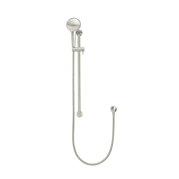 Meir Round 3 Function Rail Shower Brushed Nickel