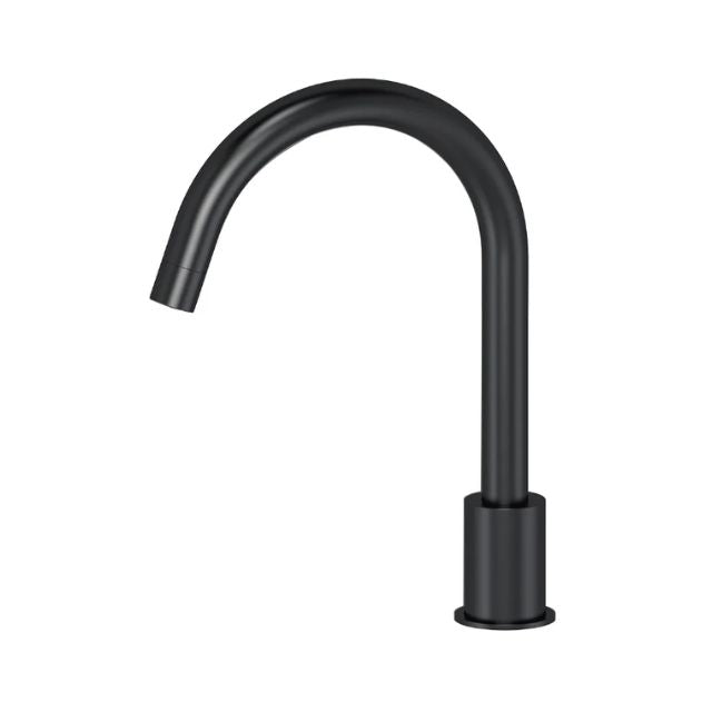 Meir Round Hob Mounted Swivel Spout Matte Black