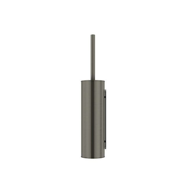 Meir Round Toilet Brush and Holder Shadow Gunmetal