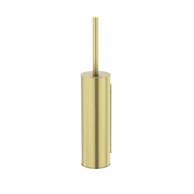 Meir Round Toilet Brush and Holder Tiger Bronze