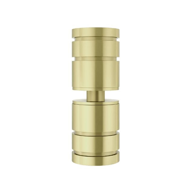Front Meir Shower Door Round Handle Tiger Bronze MGA04N-PVDBB - The Blue Space
