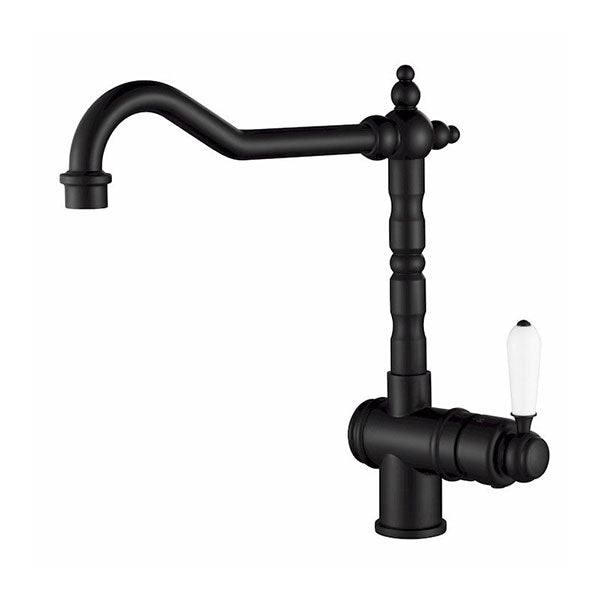 Modern National Bordeaux Kitchen Mixer Tap Black - Online at The Blue Space
