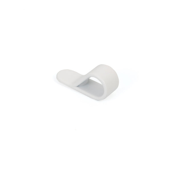 Momo Handles Belt Loop Knob Matte White