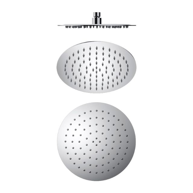 Nero 250mm Round Stainless Steel Shower Head Chrome