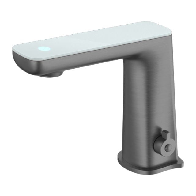 Nero Claudia Sensor Mixer With White Top Display Gun Metal