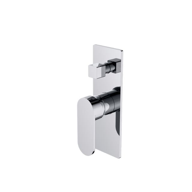 Nero Ecco Shower Mixer With Divertor Chrome