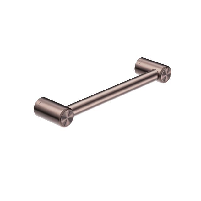 Nero Mecca Care 25mm Grab Rail 300mm Brushed Bronze