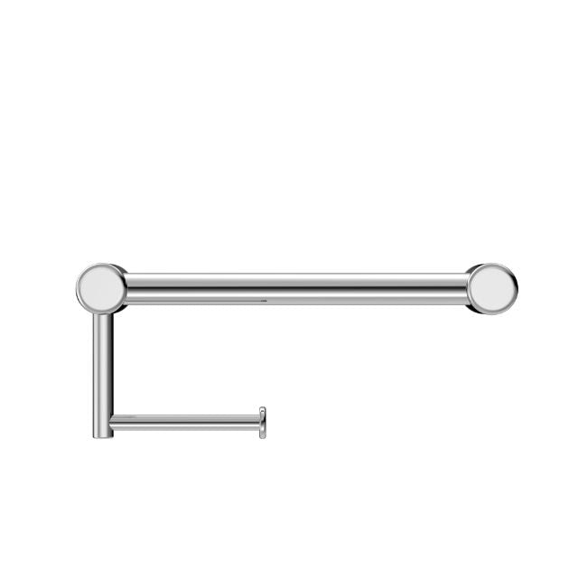 Nero Mecca Care 25mm Toilet Roll Rail 300mm Chrome