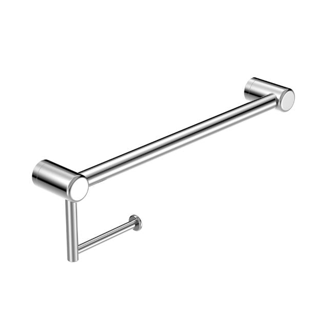 Nero Mecca Care 25mm Toilet Roll Rail 450mm Chrome