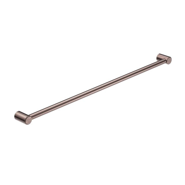 Nero Mecca Care 32mm Grab Rail 1200mm Brushed Bronze