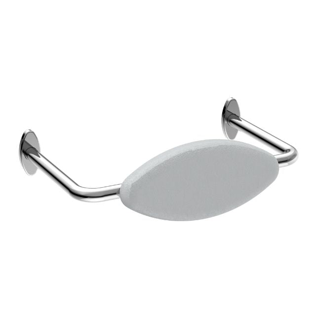 Nero Mecca Care DDA Toilet Backrest Chrome NRCR0001CH - The Blue Space