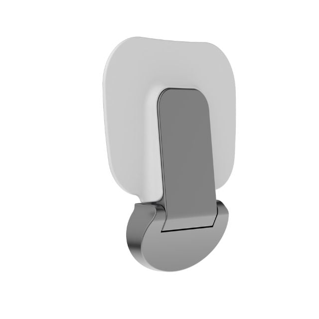 Nero Mecca Care Shower Seat 400x330mm Gunmetal