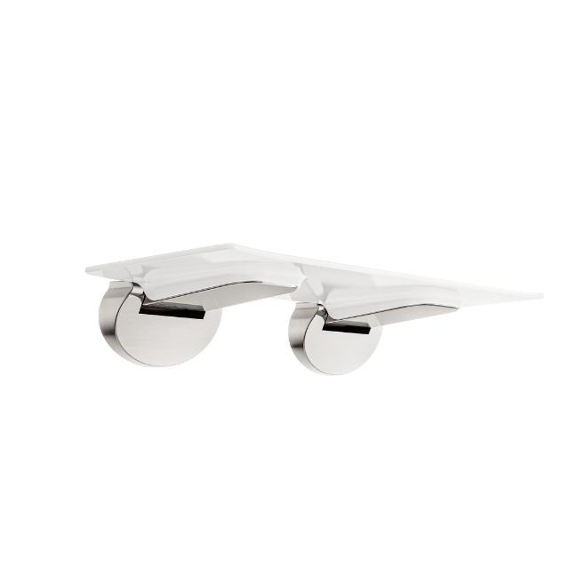 Nero Mecca Care Shower Seat 960x330mm Brushed Nickel