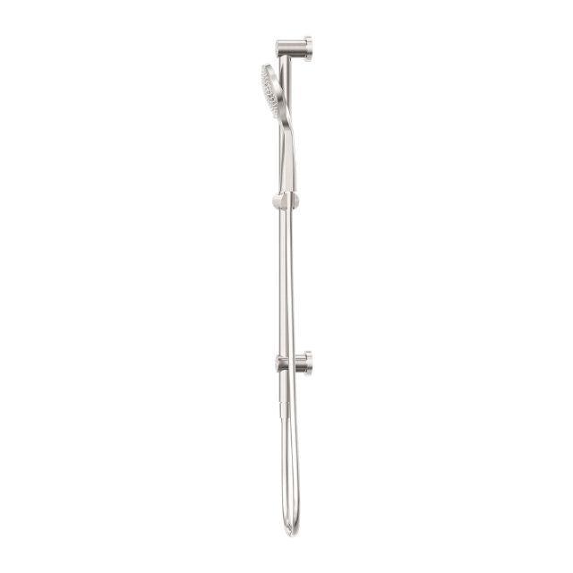 Nero Mecca Rail Shower With Air Shower Brushed Nickel