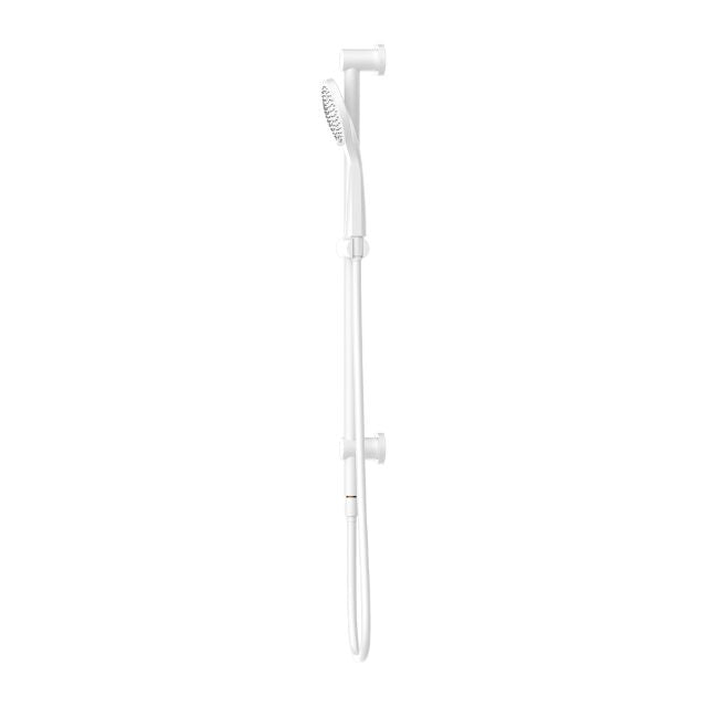 Nero Mecca Rail Shower With Air Shower Matte White