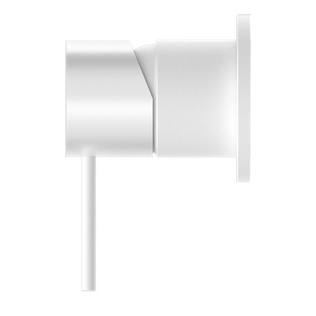 Nero Mecca Shower Mixer 60mm Plate Matte White