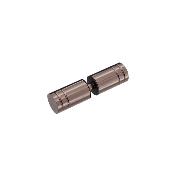 Nero Round Shower Knob Brushed Bronze