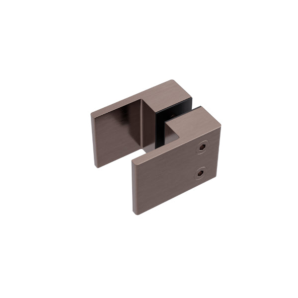 Nero Square Shower Handle Brushed Bronze