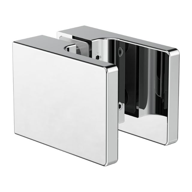 Nero Square Shower Knob Handle Chrome