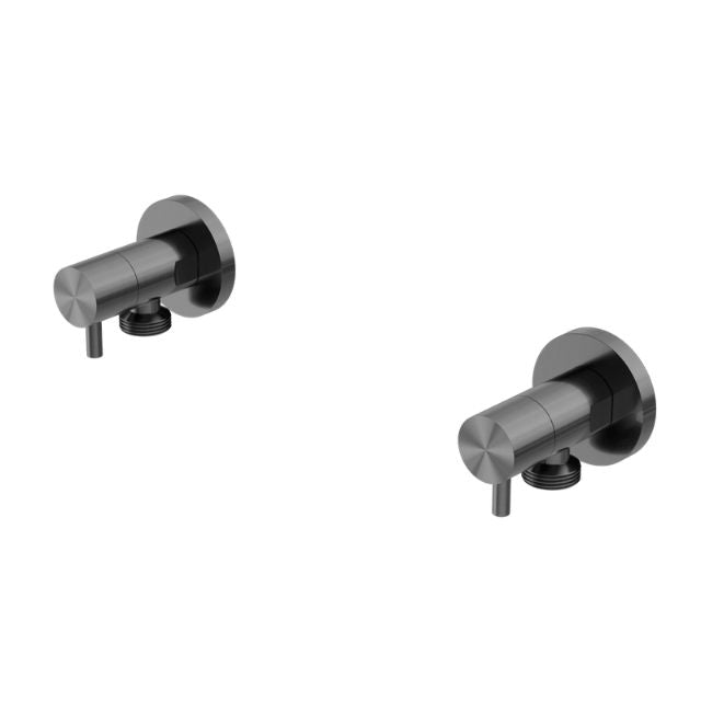 Nero Washing Machine Tap Set Graphite