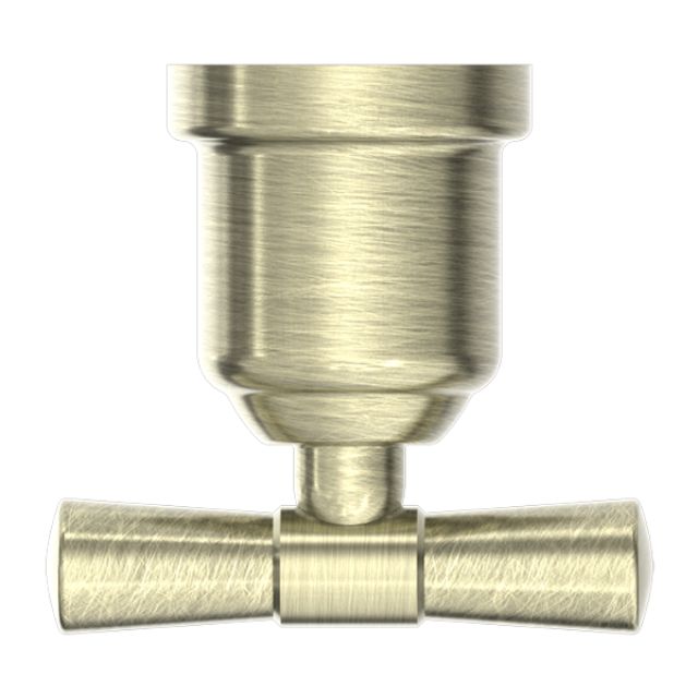 Nero York Robe Hook Aged Brass