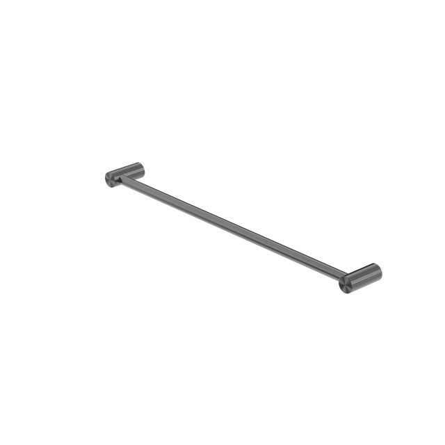 Nero Zen SS316L Single Towel Rail 600mm Graphite