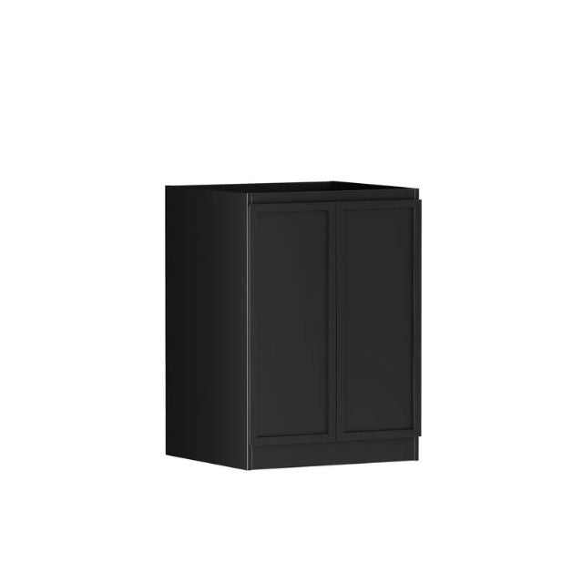 Otti Hampshire 1305mm Laundry Set B - Black Include 2 x Wall Cabinet