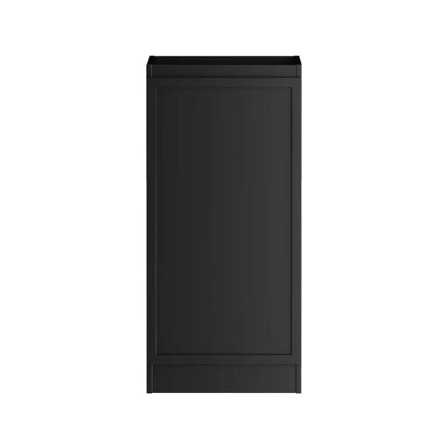 Otti Hampshire Black 1060mm Laundry Cabinet Set Include Single Door Base Cabinet - The Blue Space