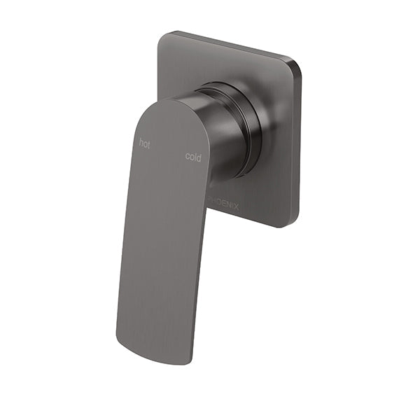 Phoenix Mekko SwitchMix Shower / Wall Mixer Fit-Off Kit - Brushed Carbon