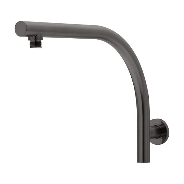 Phoenix Rush High-Rise Shower Arm Only - Brushed Carbon