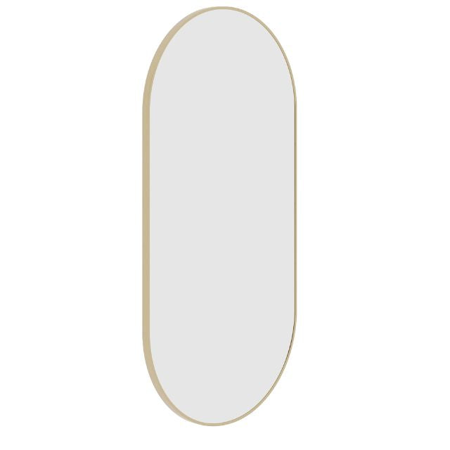 Thermogroup Pill Gold Framed Mirror HP5010G - The Blue Space