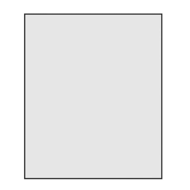 Thermogroup Rectangular Black Framed Mirror