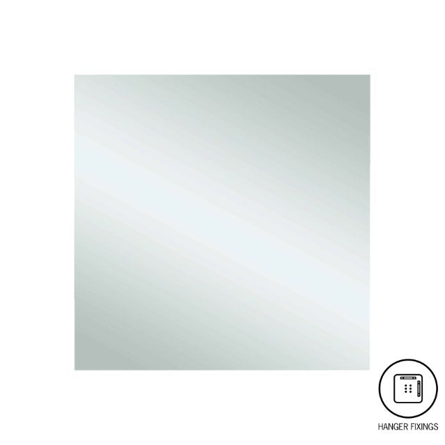 Thermogroup Square Polished Edge Mirror 750x750mm