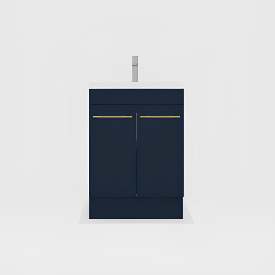 Timberline Bargo Floor Standing Vanity with Regal Mineral Composite Top