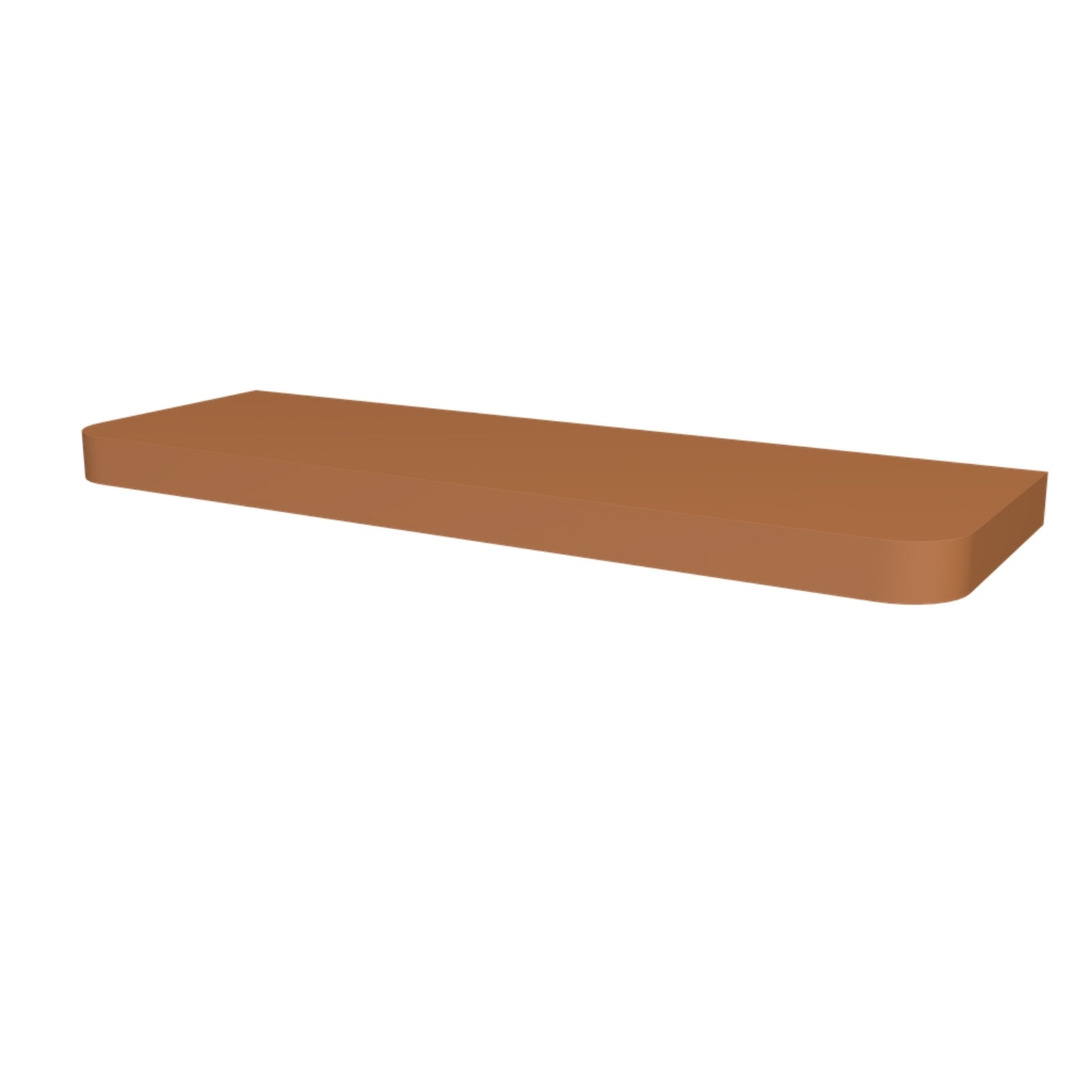 Angle 4 Timberline Curved Splice Shelf 600mm SPLC-S-600 - The Blue Space