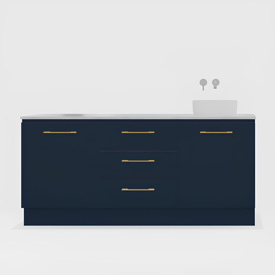 Timberline Dakota Floor Standing Vanity with SilkSurface Top and Above Counter Basin