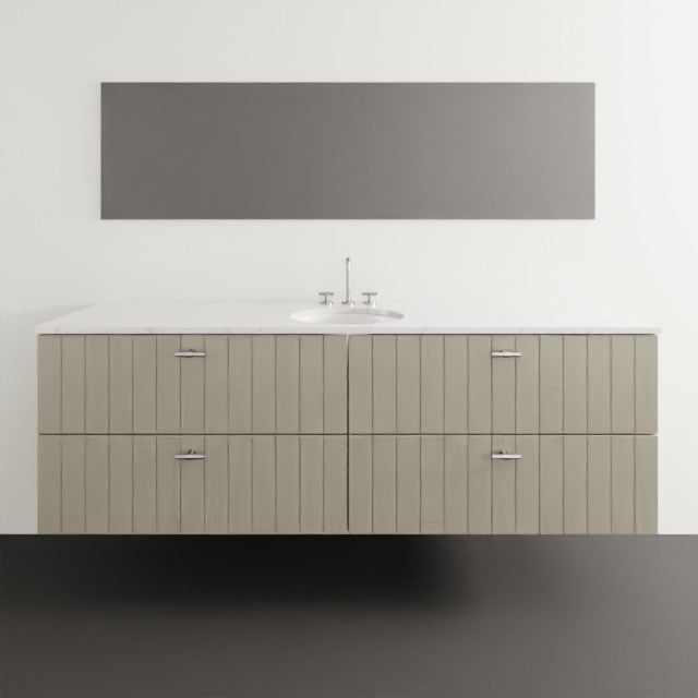 Timberline Henley Vertical Wall Hung Vanity With Under Counter Basin
