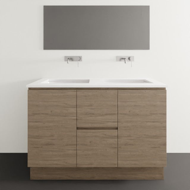 Timberline Nevada Floor Standing Vanity with SilkSurface Top & Under Counter Basin
