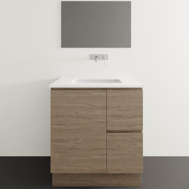 Timberline Nevada Floor Standing Vanity with SilkSurface Top & Under Counter Basin