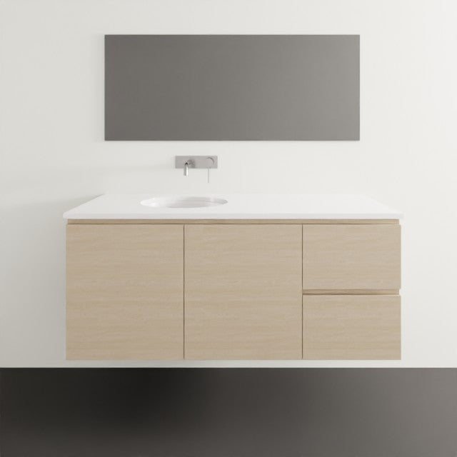 Timberline Nevada Wall Hung Vanity with SilkSurface Top & Under Counter Basin