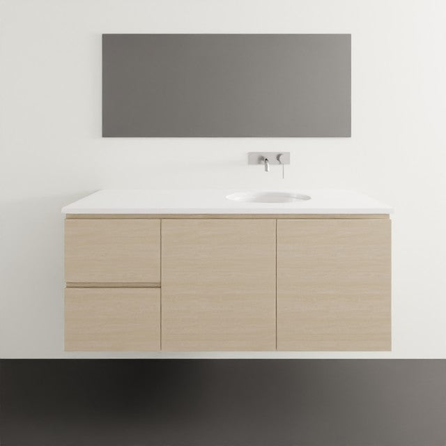 Timberline Nevada Wall Hung Vanity with SilkSurface Top & Under Counter Basin