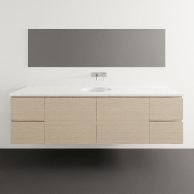 Timberline Nevada Wall Hung Vanity with SilkSurface Top & Under Counter Basin