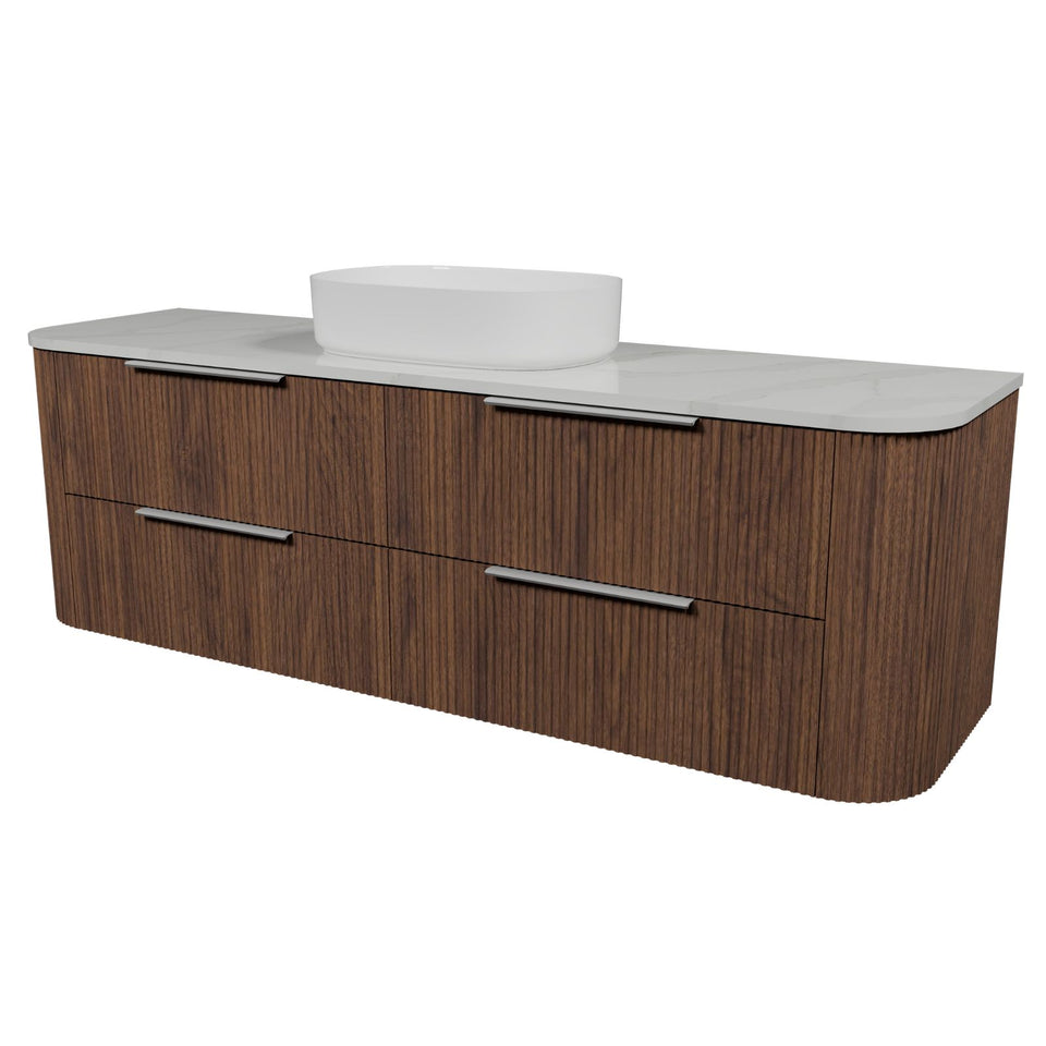 Timberline Socoa Dockland Wall Hung Vanity with Above Counter Basin