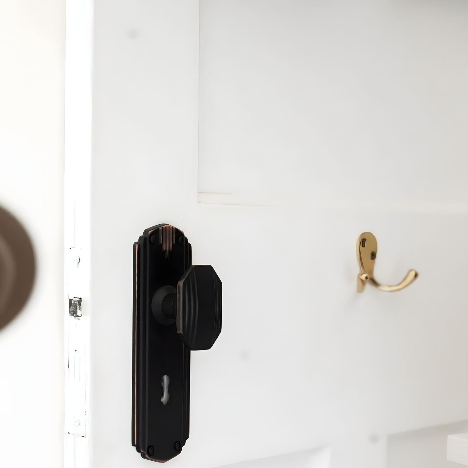 Lifestyle Tradco Double Robe Hooks Polished Brass 3925 - The Blue Space
