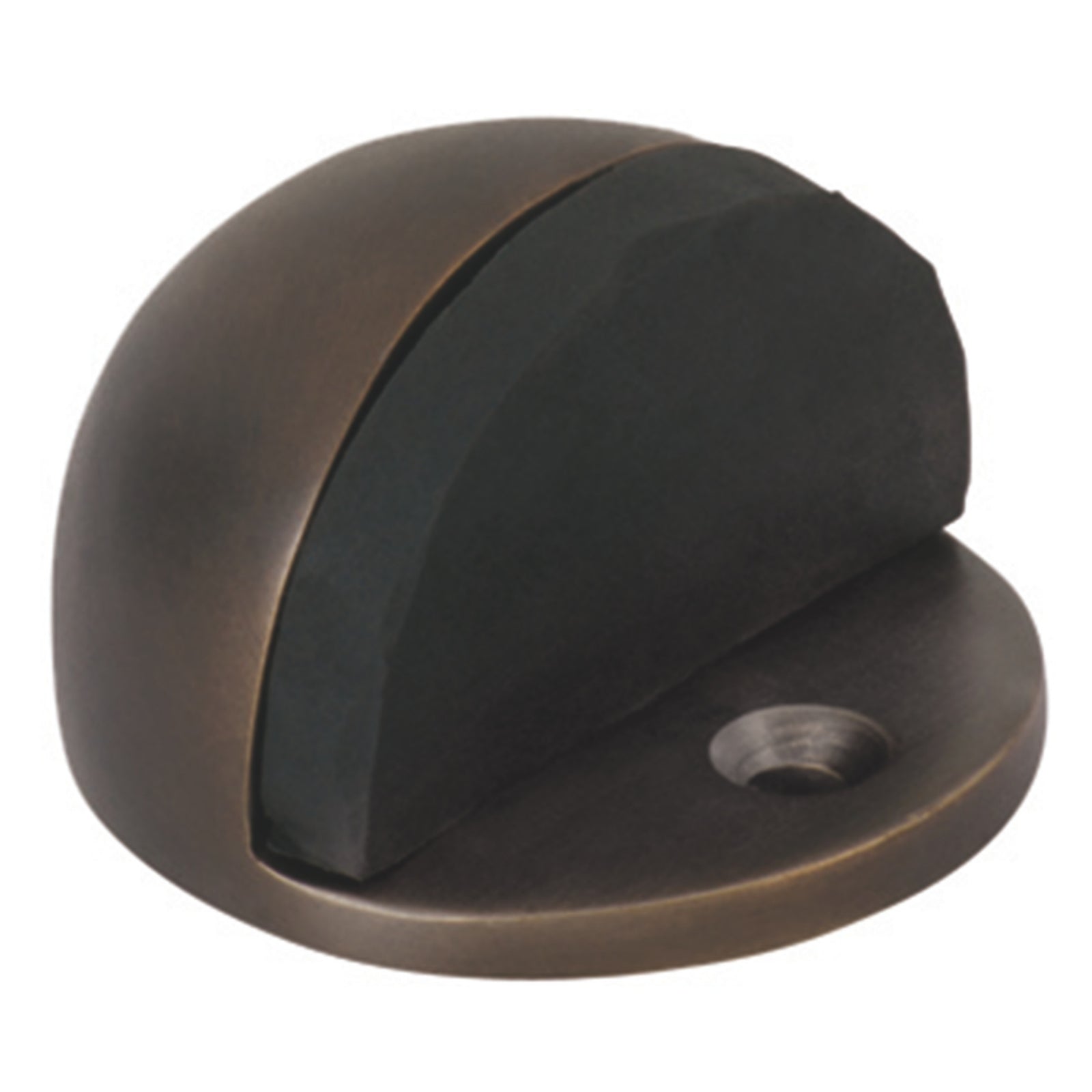 Tradco Oval Door Stop Antique Brass 2350 - The Blue Space