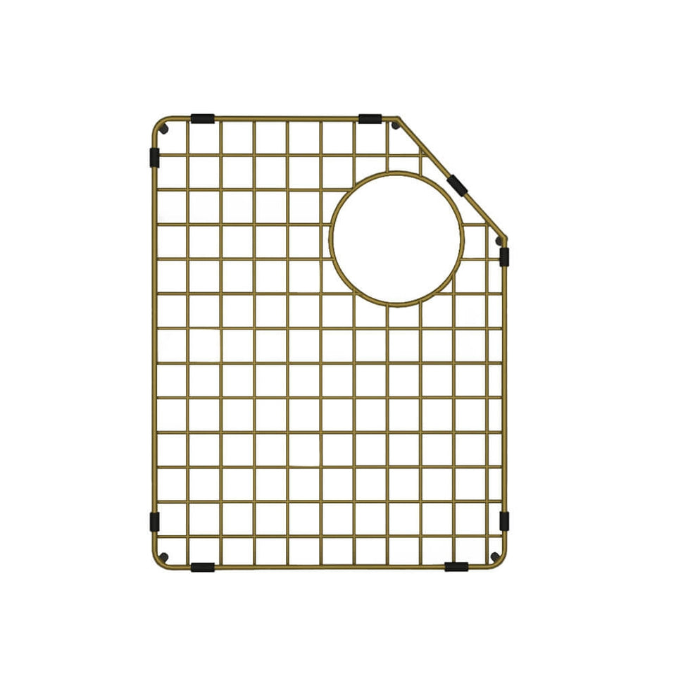 Turner Hastings Chester 80x50 Protective Stainless Steel Grid - LHB - Brushed Brass