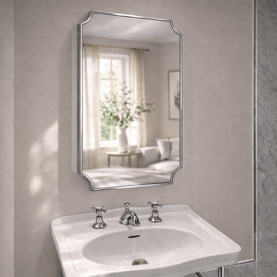 Turner Hastings Claremont 800x500mm Mirror - Chrome